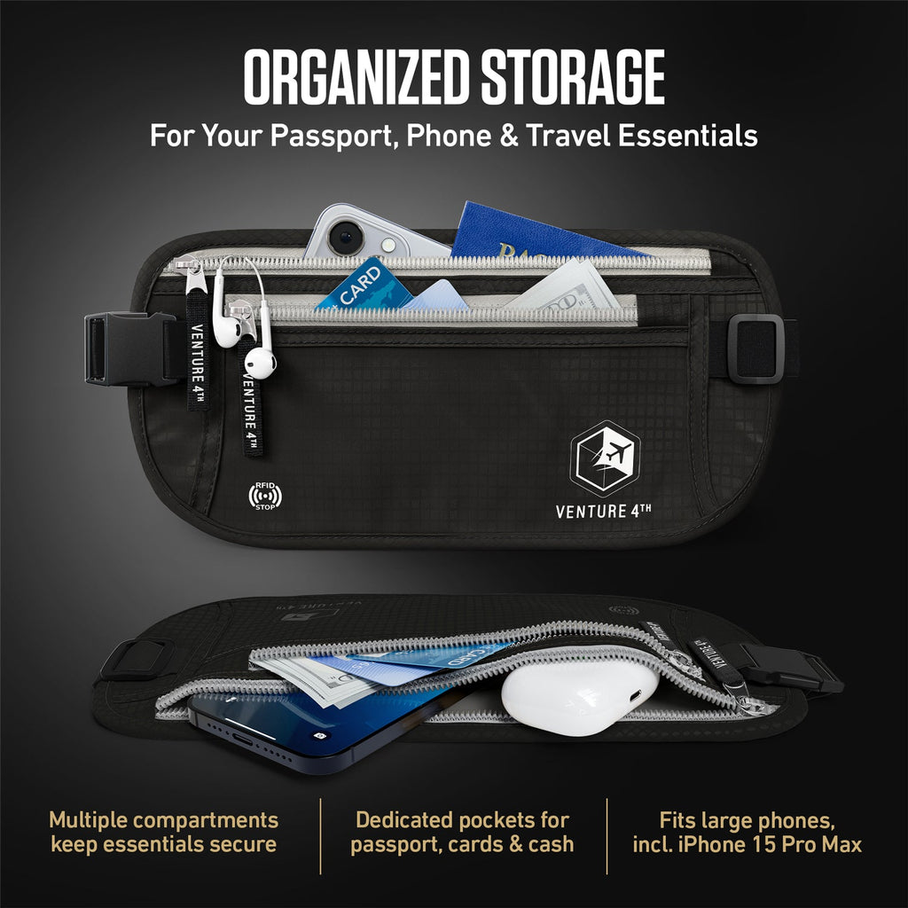 RFID Safe Money Belt